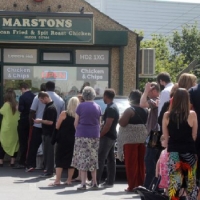 Queues for Chicken!